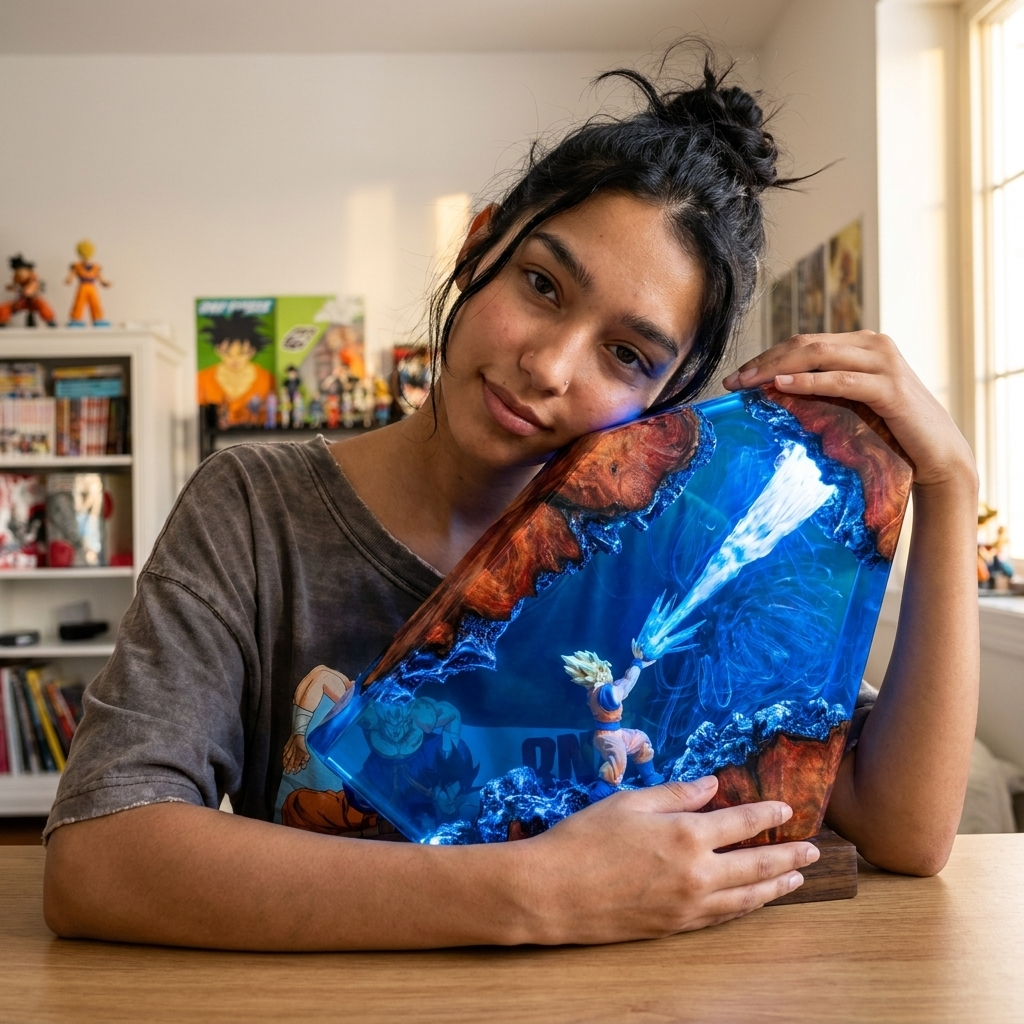 Lámpara de Resina DBZ